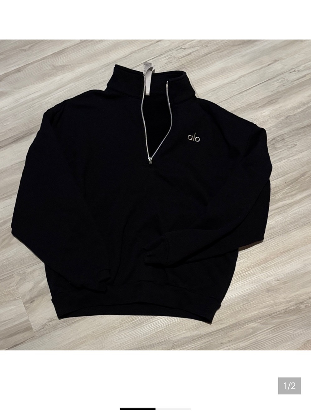Alo yoga accolade pull over sweatshirt